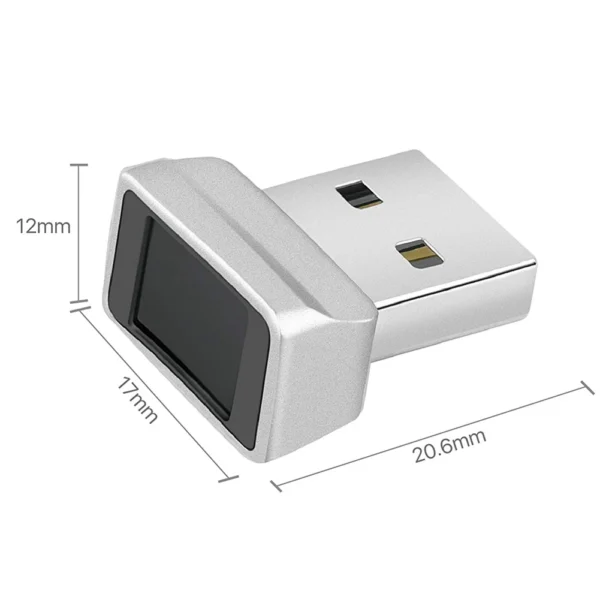 Fingrafaralesari usb A skanni við endamælingar