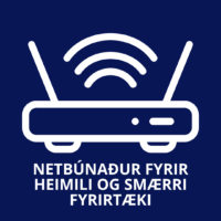 Netkerfi fyrir heimili og litlar skrifstofur (SOHO)