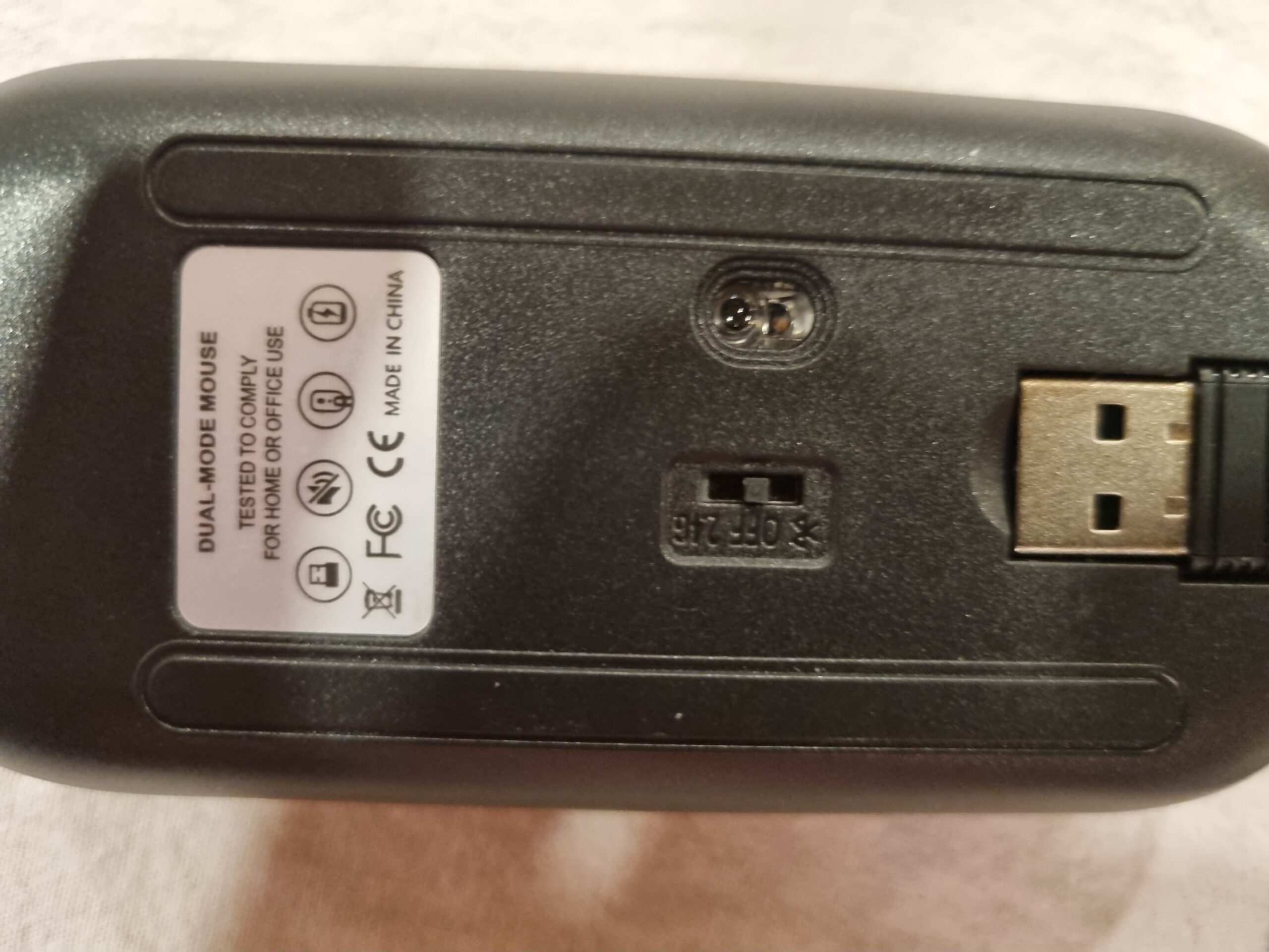 Ferðavæn ofurþunn tvíháttar hleðslumús - Image 7