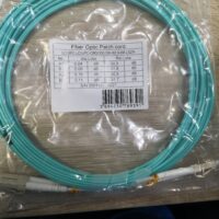 Fiberoptic Patch Cables – OM3 / OM4, LSZH, Various Lengths & Connectors